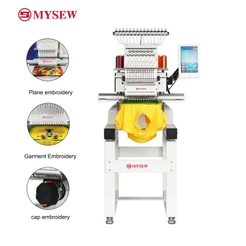 Multi Single Head Hat Cap Computerized Embroidery Machine